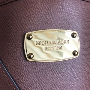 Michael Kors Mauve Neutral Tote Bag